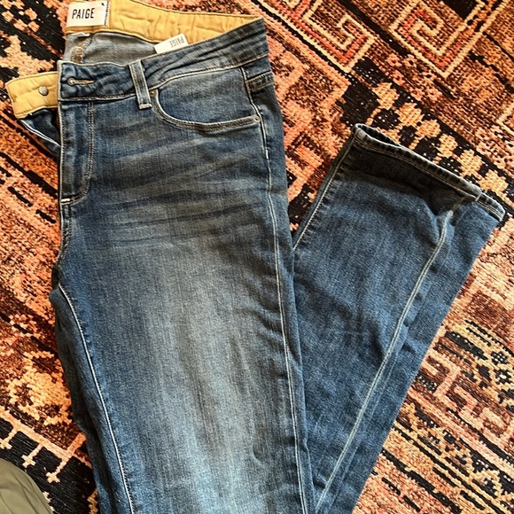 PAIGE Jimmy Jimmy Skinny Blue Denim Jeans 27 - Picture 1 of 8